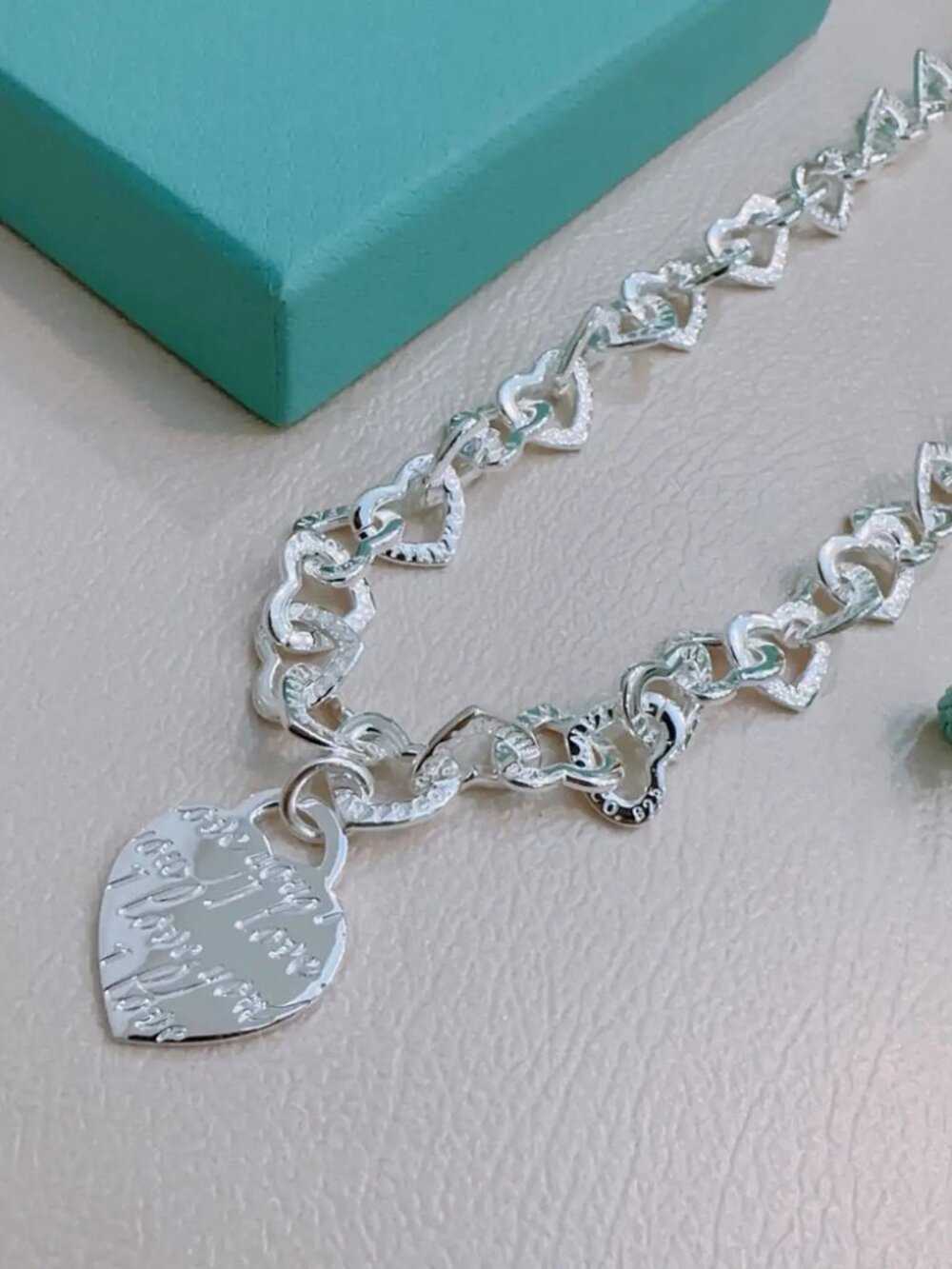 Tiffany & Co. Silver Heart Necklace